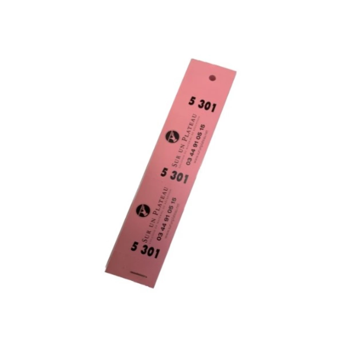 Carnet de 40  tickets vestiaires ROSE         - Image 1