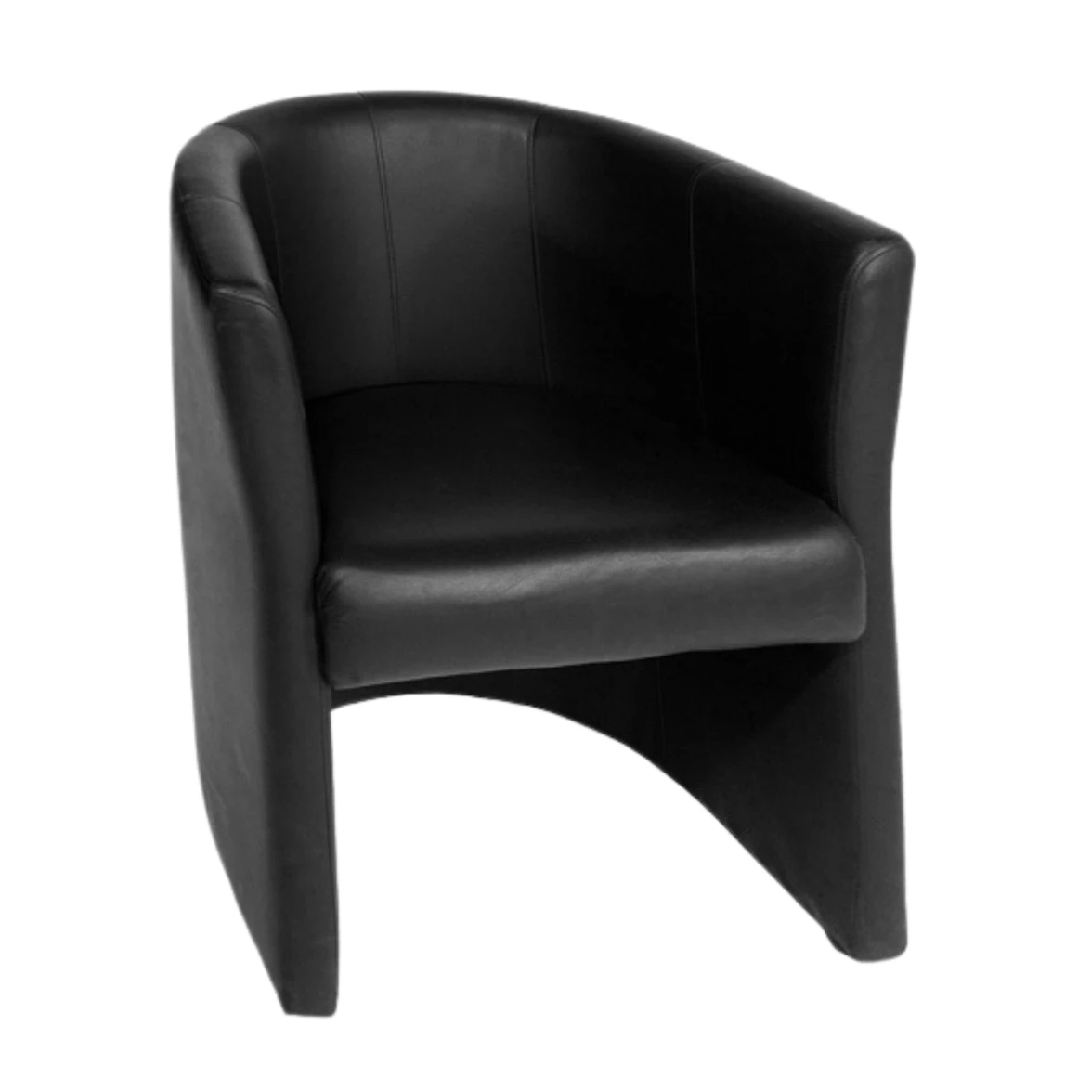 Fauteuil club NOIR H 75cm larg 70cm - Image 1