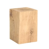 Support CUBE Chêne MM 15x15xh15               - Miniature 1