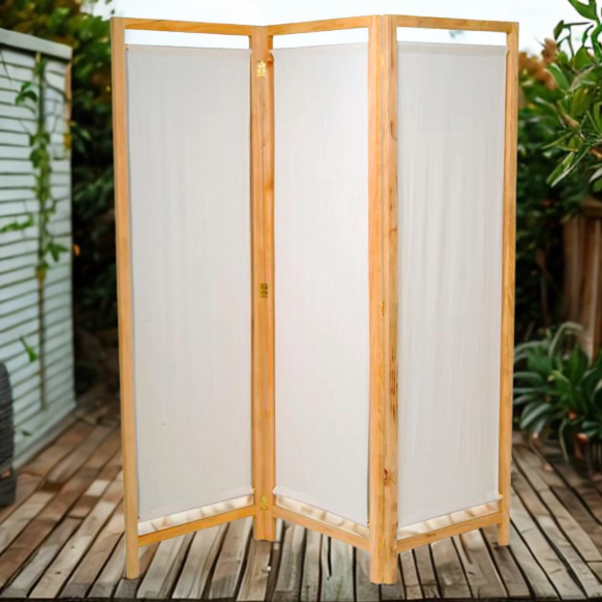 Paravent COTON écru                           - Image 2