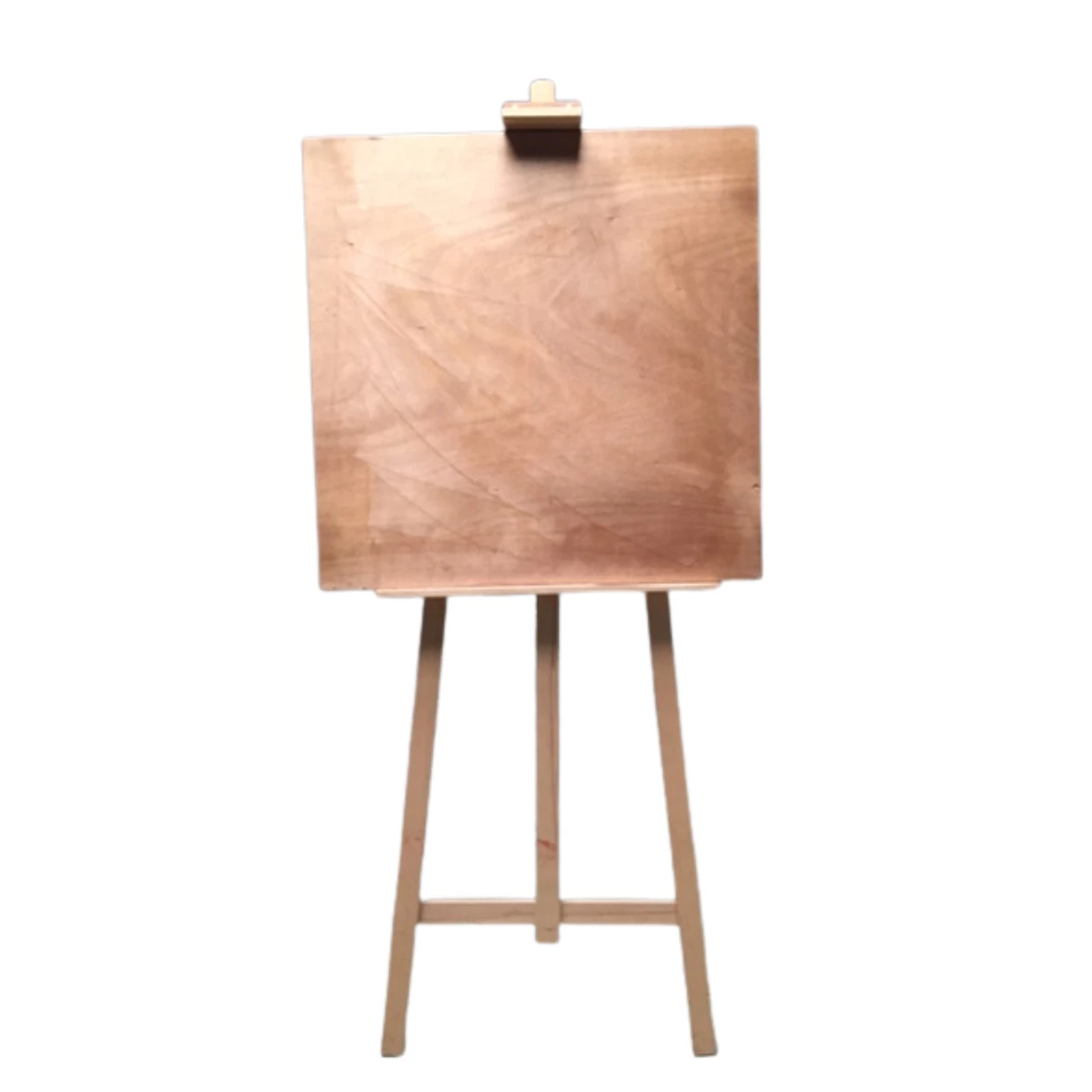 Chevalet en bois+ panneau 75x75 - Image 1