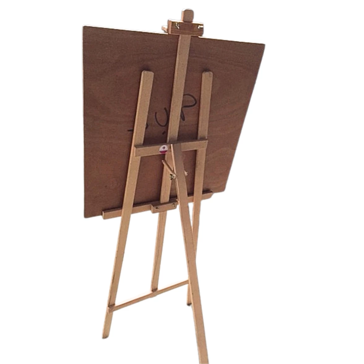 Chevalet en bois+ panneau 75x75 - Image 2