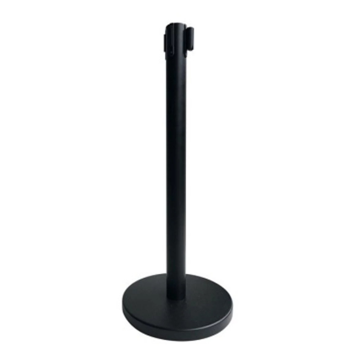 Potelet noir à sangle 91cm - Image 1