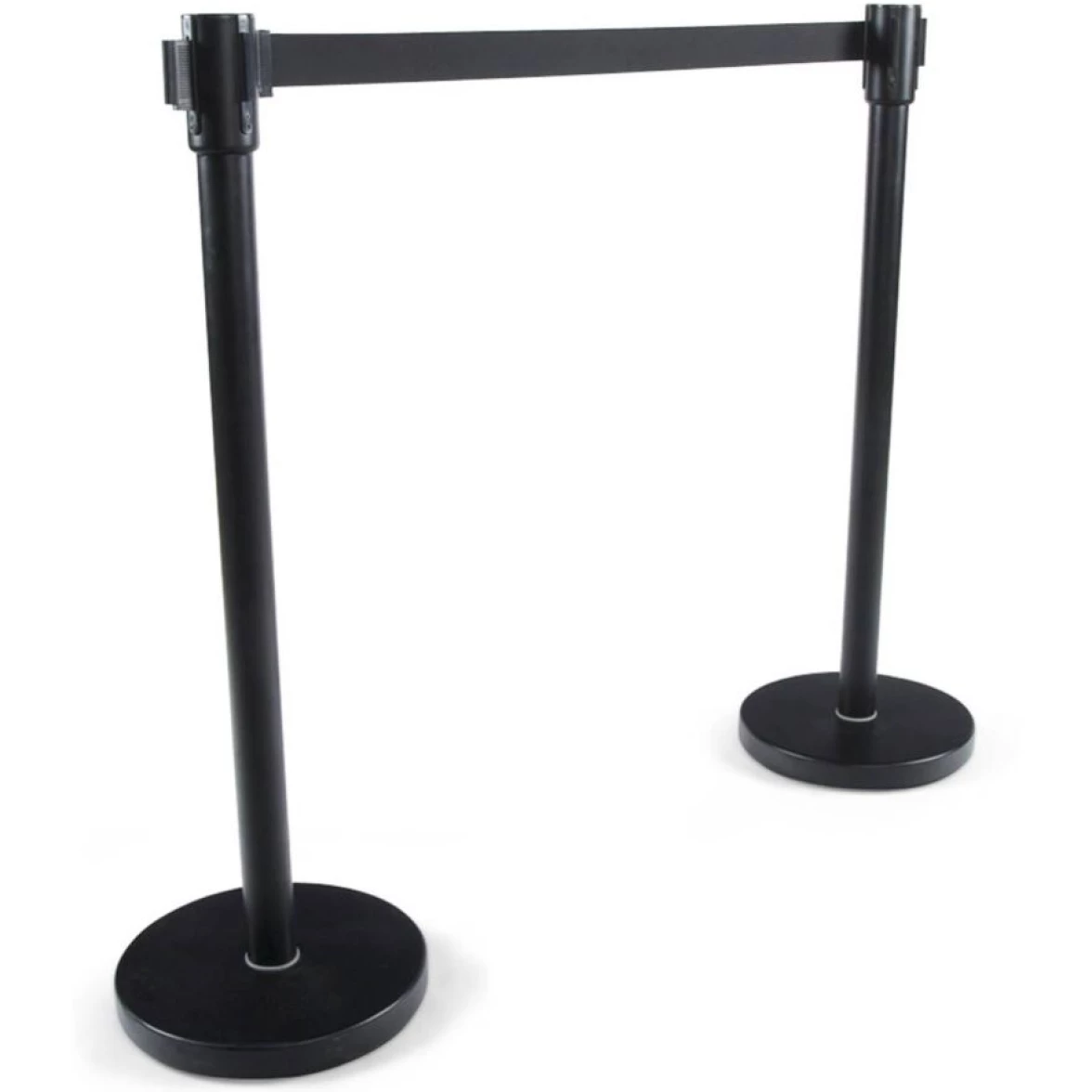 Potelet noir à sangle 91cm - Image 2