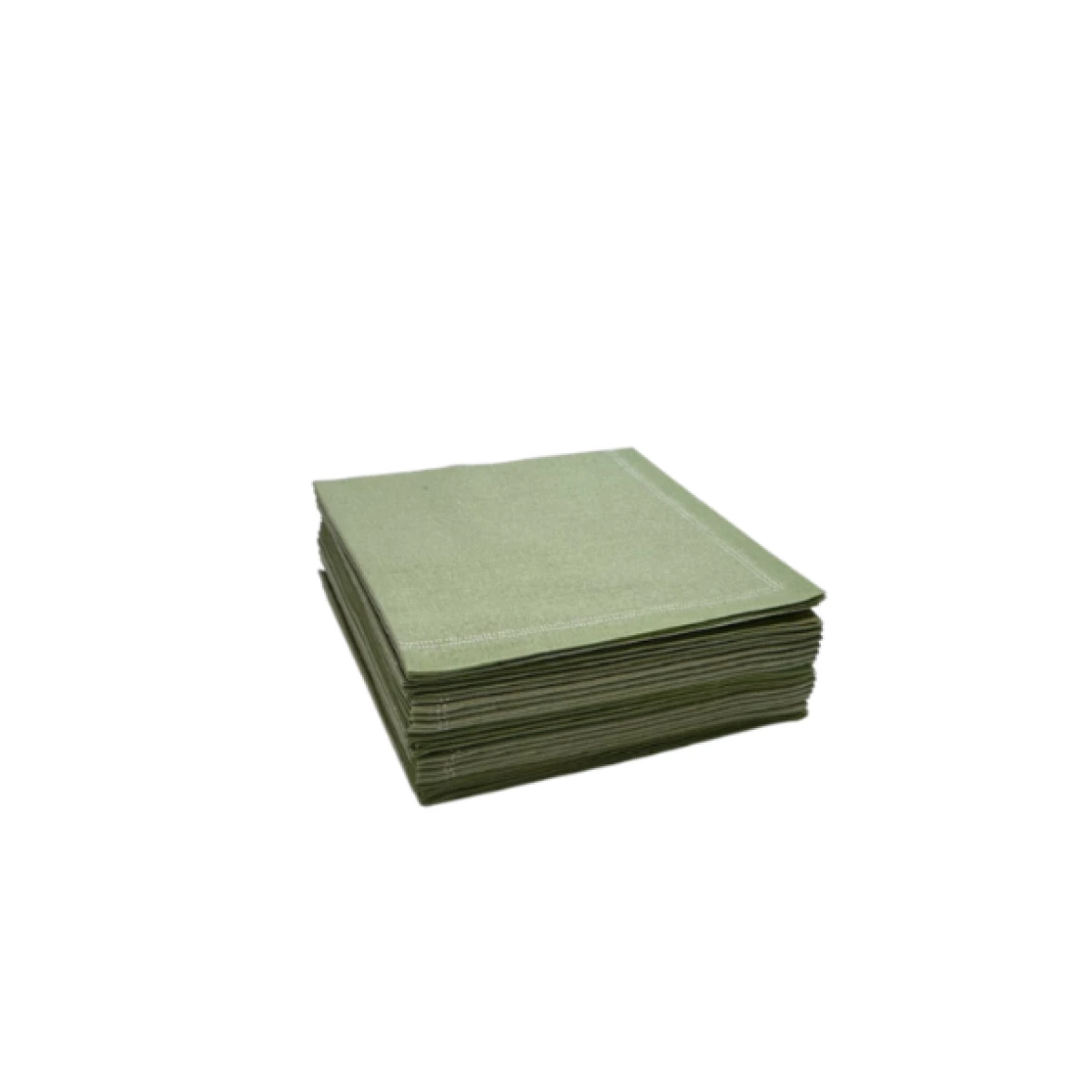 Serviettes cocktail VERT D'EAU (25/paquet)    - Image 1